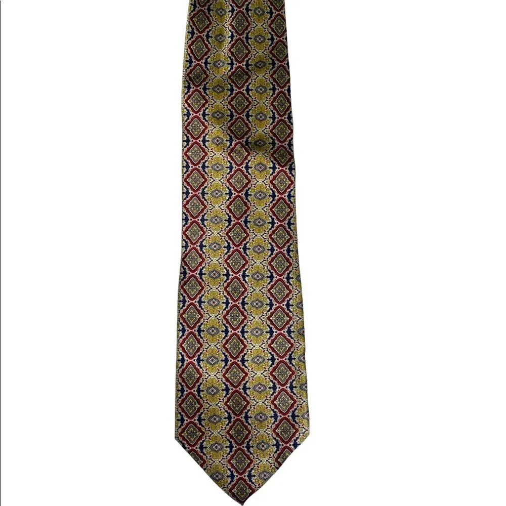 ST. LOREN Italy Silk Mens Tie